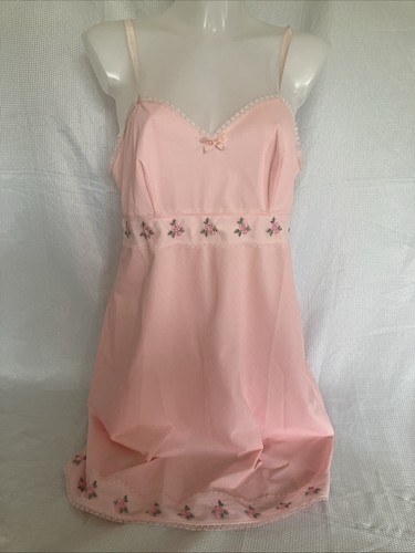 Vtg michael pink nylon - st,