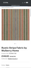 1.5 Mtr MULBERRY RUSTIC STRIPE