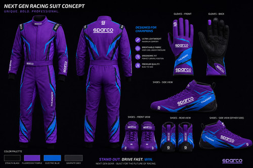 Professional kart racing - go,