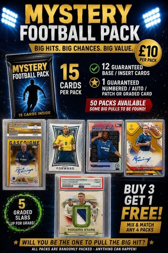 Football mystery pack - pack, |