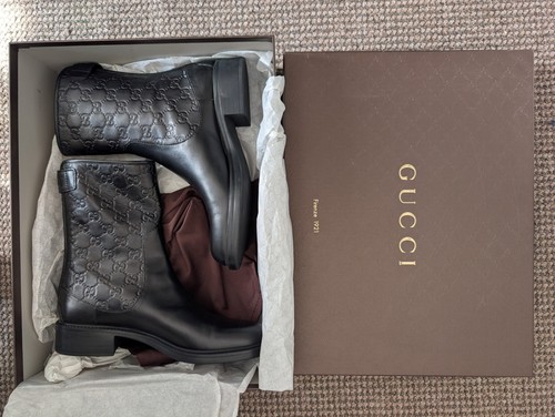 Gucci women print black - women's, gg