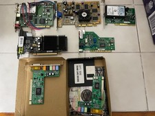 Job lot of Vintage PC Cards and Driver Disks