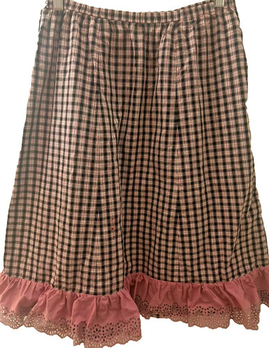 Vintage plaid skirt - vintage,