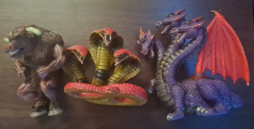 Minotaur bull snake - minotaur, bull-snake-dragon