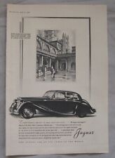 1950 Jaguar Mark V Original advert No.1