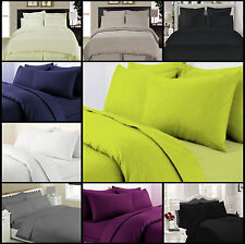TC-300 Duvet Cover 100% Egyptian Cotton Quilt Cover with Pillowcases Bedding set