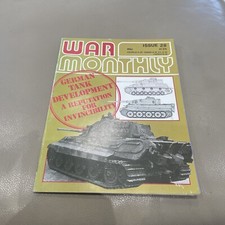 War Monthly Magazine Issue 28 - JULY 1976 - German Tanks/Hunting the Haguro