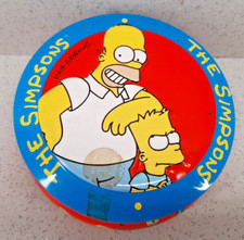 the simpsons vintage tin can. the simpsons collection, Homer and Bart