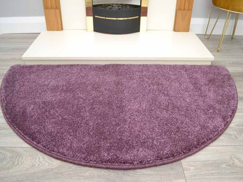 Semi circle rugs half - half,