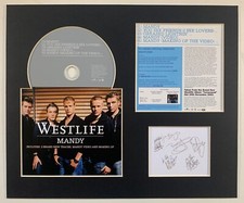 WESTLIFE - Signed Autographed