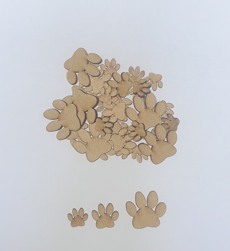 Wooden mdf dog cat - mdf,