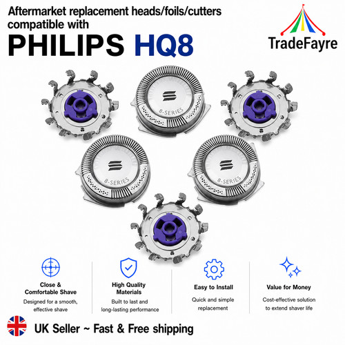 Hq8 aftermarket shaver heads - aftermarket,