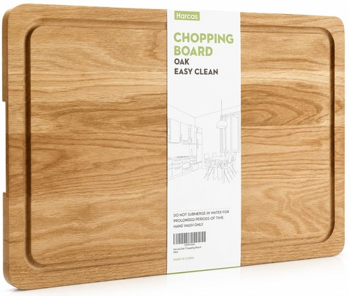 Oak wooden chopping board - wooden,