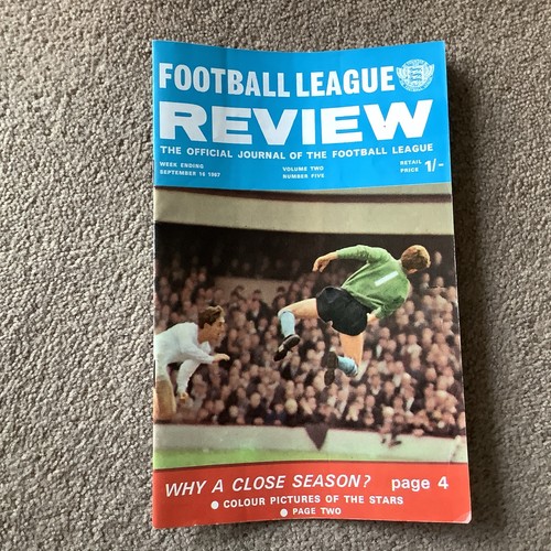 Football league review - football,