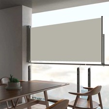 Side Awning Cream and gray