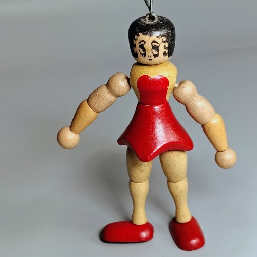 Vintage betty boop wooden - betty,