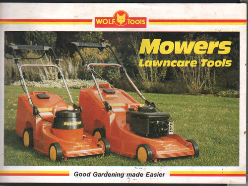 Wolf pedestrian mowers and - wolf,