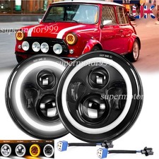 7'' Round Black DOT LED