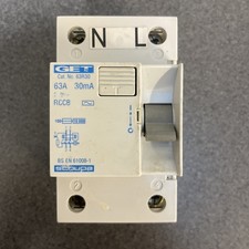 GET 63 AMP 30mA DOUBLE POLE