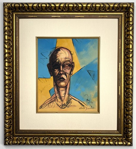 Alberto giacometti mixed media - alberto,