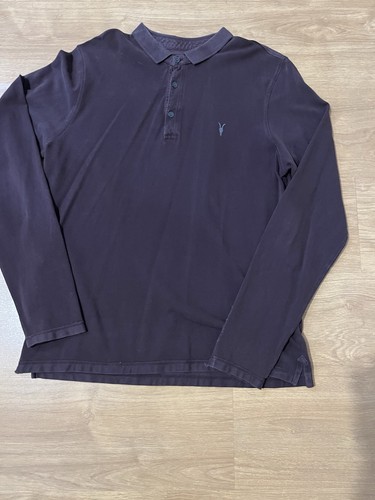 All saints long sleeve brown - all,