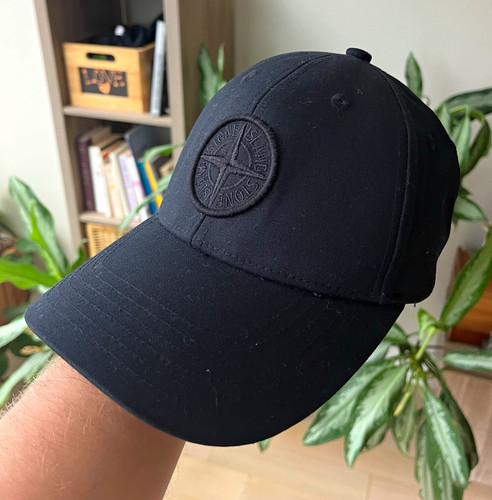 Stone island black baseball - stone,