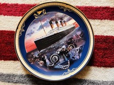 Titanic Plate Bradford Exchange Maiden Voyage First Issue No 4562