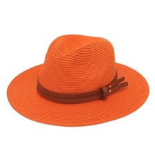 New Men Women Wide Brim Straw