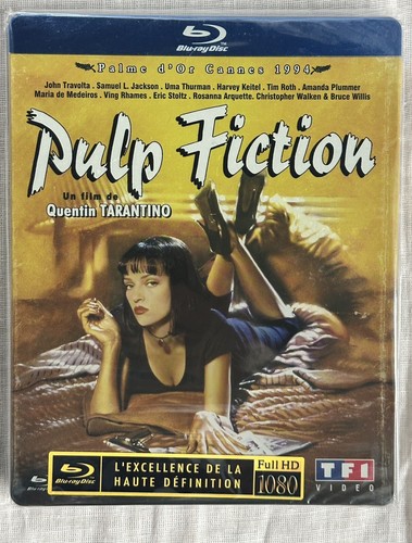 Pulp fiction blu ray - fiction, steelbook