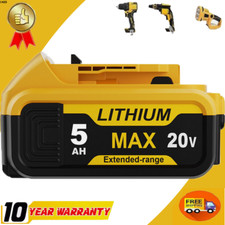 5.0AH For DeWalt 20V 20 Volt
