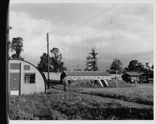 MOUNT FARM AIR RAID SHELTERS - original aircraft photo