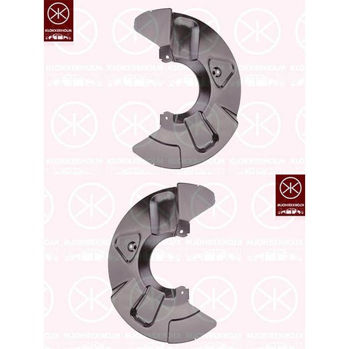 Brake backing plate dust - backing,
