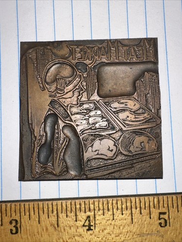 Printing block woman at - printing,
