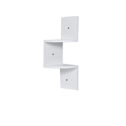 Corner floating wall shelves - floating,