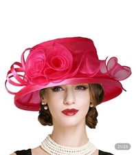 Special Occasion Hat,Wedding,Formal Races,Ascot Mother Bride-Groom,Natural Fibre