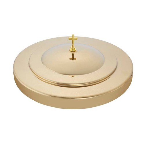 Communion tray cover brass - communion,