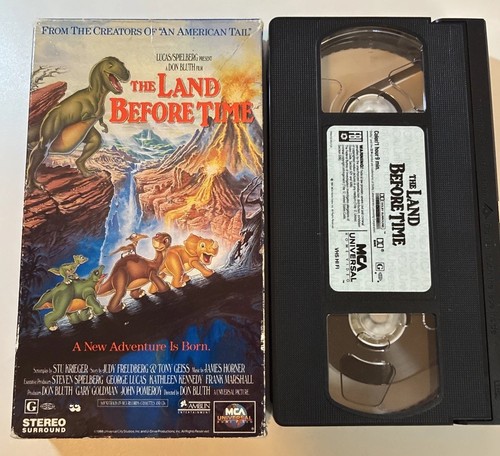 The land before time vhs - before, 1988
