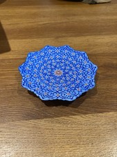 Handcrafted persian mina plate - handcrafted,