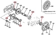 Drive Gear Repair Parts Fits