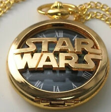 STAR WARS GOLD Fob Watch Sci