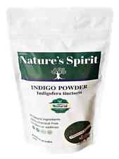  Indigo Leaf Powder for Natural Black Hair Dye 100g-100%  Triple Filter Premium