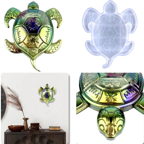 Silicone sea turtle agate - turtle,