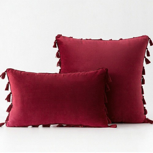 Tassels velvet soft plain - soft,