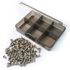Yeah Racing Titanium Screw Assorted Set w/ FREE Mini box for Tamiya TT02 (TS-...