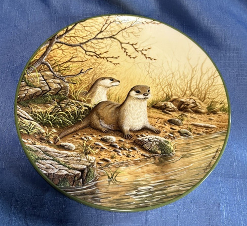 Royal doulton otter pair - pair, on