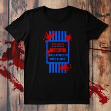 Tesco-Blood Dripping Halloween T-shirt Horror, Scary Midweight Tee