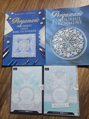 Pergamano books 2 c d - pergamano, x