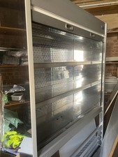 Frost-Tech 100cm Multi-Deck Open Front Display Fridge with pull down shutter