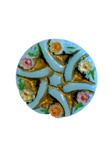 Small flower buttons - , vintage