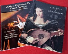 Lute Songs John Dowland - Lute tablature, voice & guitar transcription - Dover